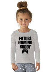 Future Gaming Buddy Solid Baby Pajama Top-Direct To Garment Print-Brisco Baby