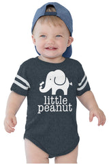 Elephant Peanut Football Romper Bodysuit-Direct To Garment Print-Brisco Baby
