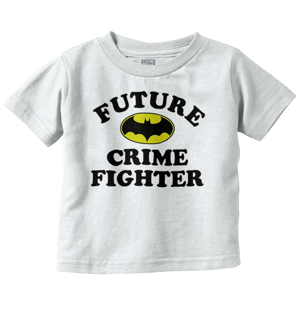 Crime Fighter Infant Toddler T Shirt-Direct To Garment Print-Brisco Baby