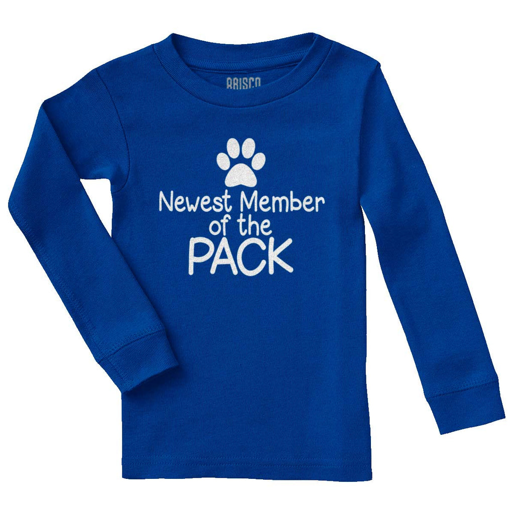 Member of the Pack Solid Baby Pajama Top-Direct To Garment Print-Brisco Baby
