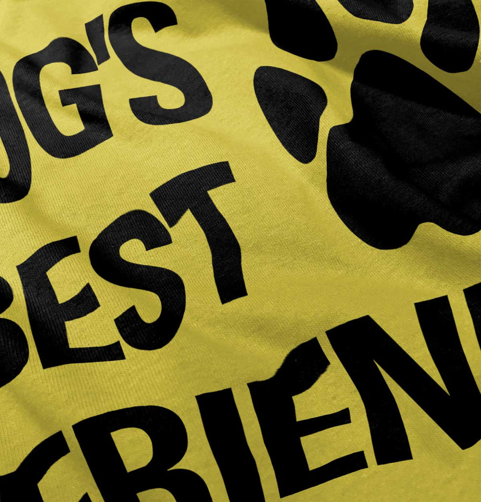 Dog's Best Friend Romper Bodysuit-Direct To Garment Print-Brisco Baby