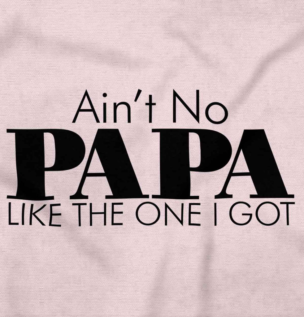 No Papa Like Me Toddler Ruffled Trim T-Shirt-Direct To Garment Print-Brisco Baby