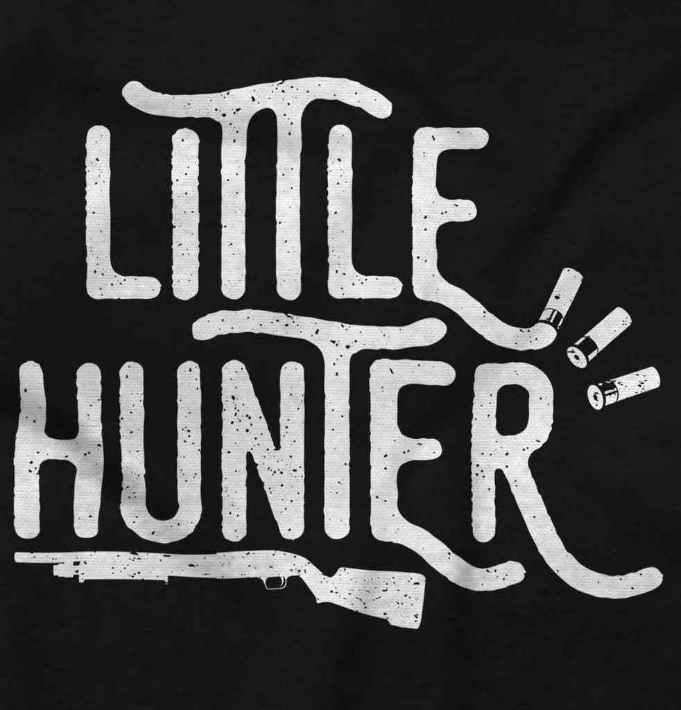 Little Hunter Gun Romper Bodysuit-Direct To Garment Print-Brisco Baby