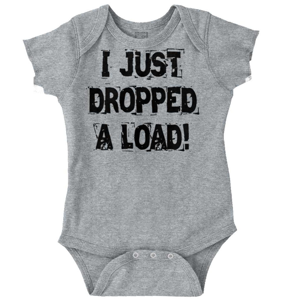 Dropped Load Romper Bodysuit-Direct To Garment Print-Brisco Baby