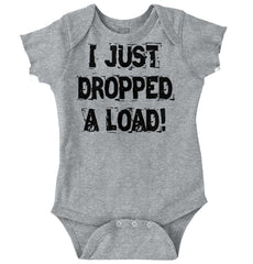 Dropped Load Romper Bodysuit-Direct To Garment Print-Brisco Baby