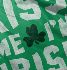 Kiss Me Irish Romper Bodysuit-Direct To Garment Print-Brisco Baby