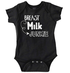 Milk Junkie Romper Bodysuit-Direct To Garment Print-Brisco Baby
