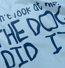 Dog Did It Infant Baby Bib-Direct To Garment Print-Brisco Baby