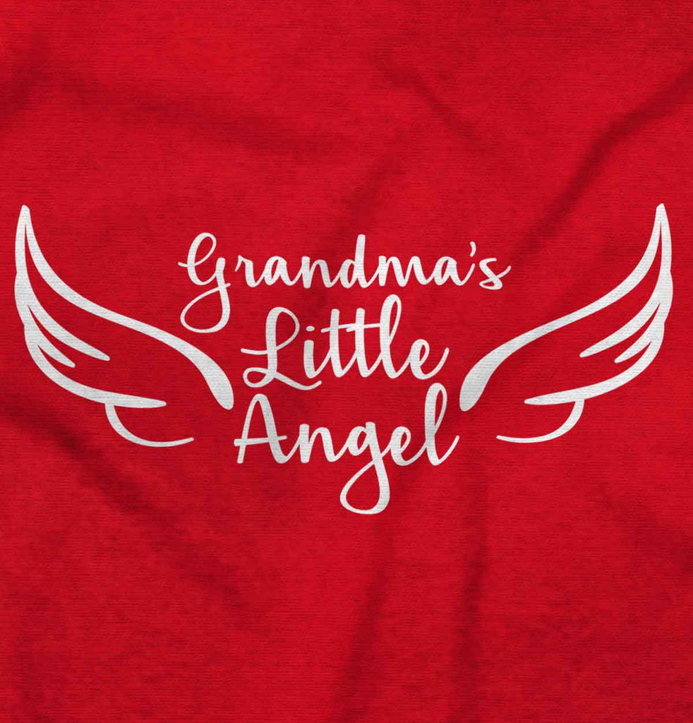 Grandma's Little Angel Infant Toddler T Shirt-Direct To Garment Print-Brisco Baby