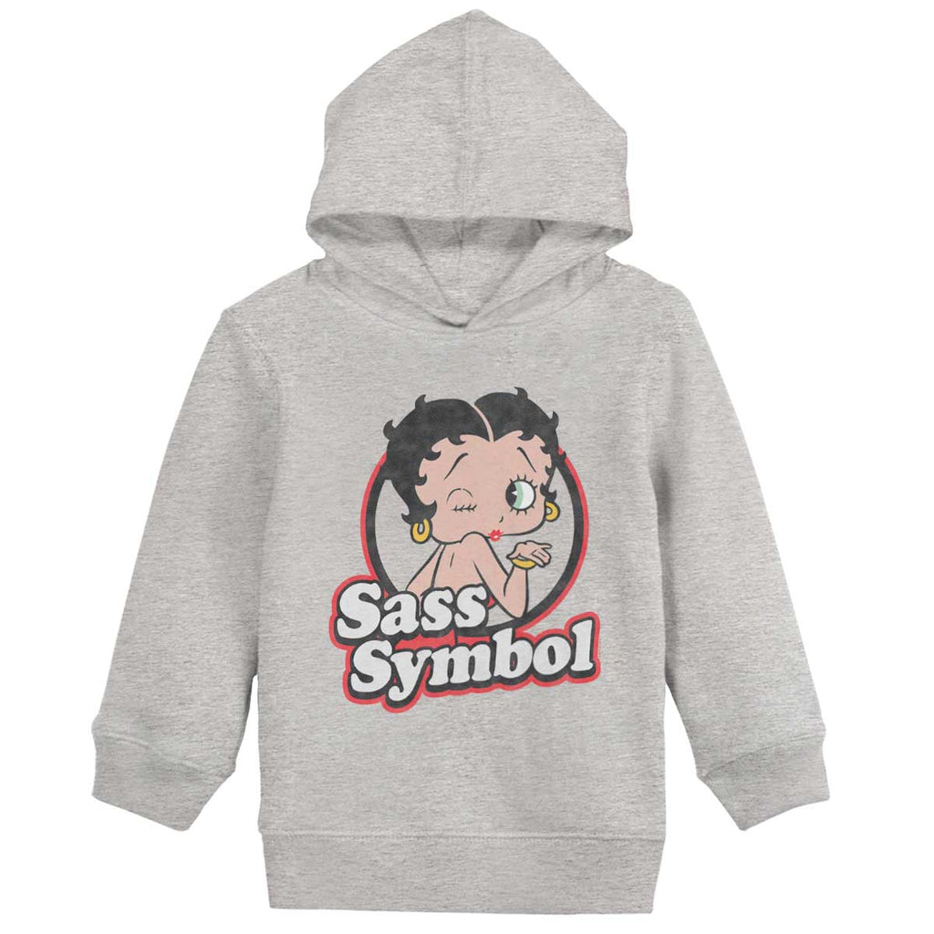 Sass Symbol Toddler Pullover Hoodie-Direct To Garment Print-Brisco Baby