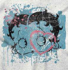 Creative Betty Toddler Ruffled Trim T-Shirt-Direct To Garment Print-Brisco Baby