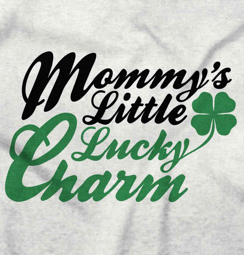 Mommy's Little Lucky Charm Maternity T-Shirt-Direct To Garment Print-Brisco Baby