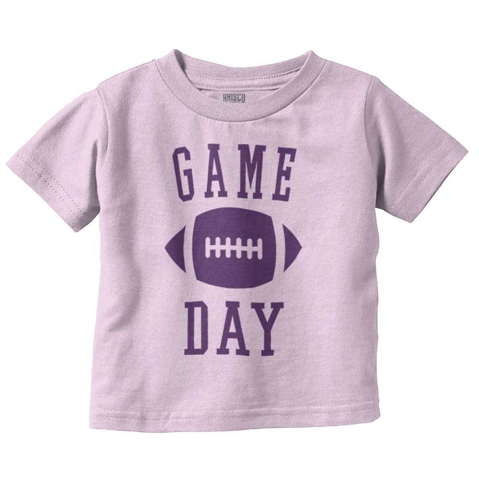 Game Day Infant Toddler T Shirt-Direct To Garment Print-Brisco Baby