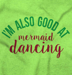 Mermaid Dancing Romper Bodysuit-Direct To Garment Print-Brisco Baby