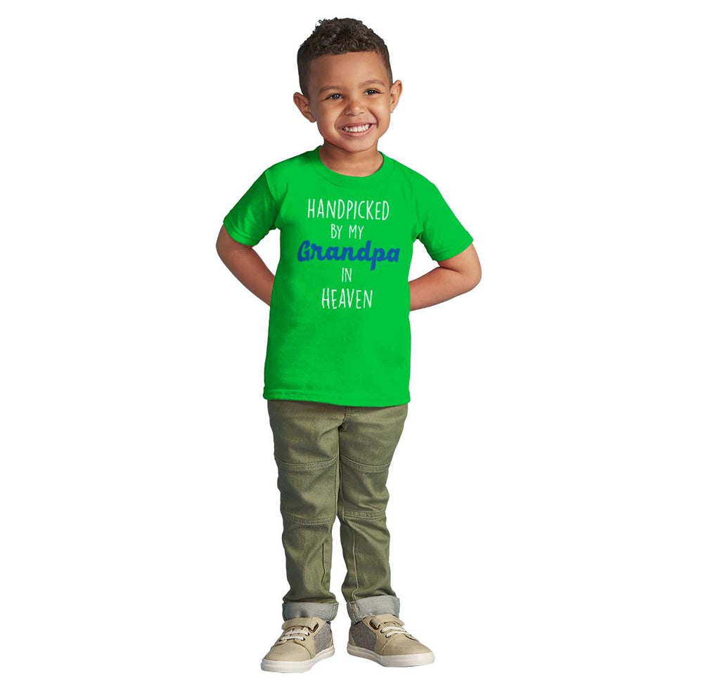 Handpicked By Grandpa Infant Toddler T Shirt-Direct To Garment Print-Brisco Baby