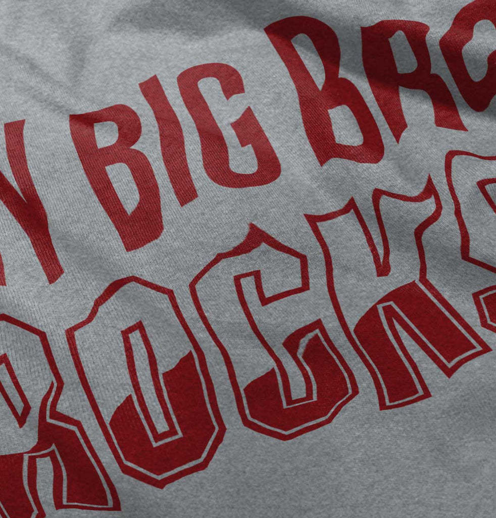 My Big Bro Rocks Infant Toddler T Shirt-Direct To Garment Print-Brisco Baby