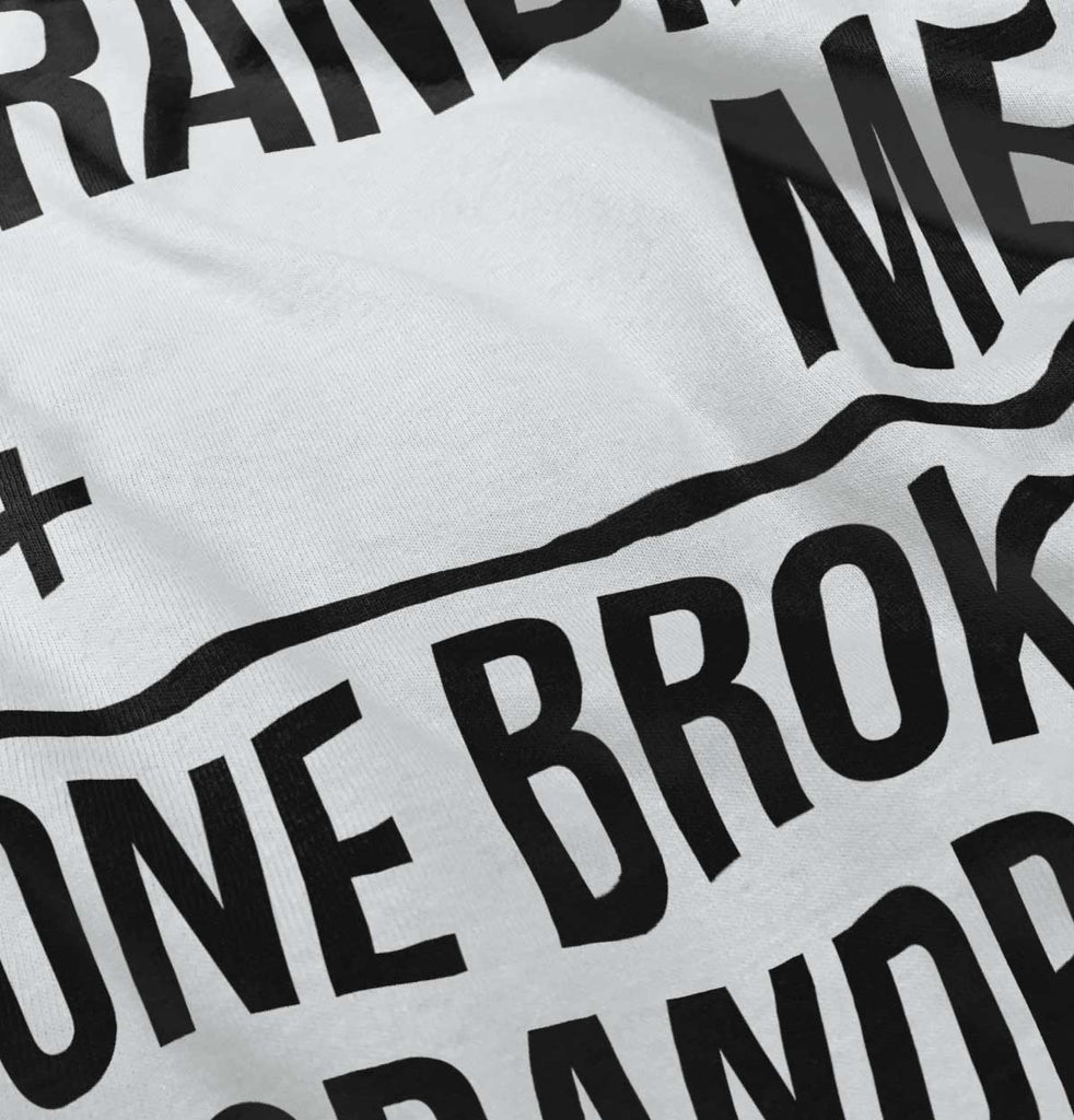 One Broke Grandpa Infant Toddler T Shirt-Direct To Garment Print-Brisco Baby