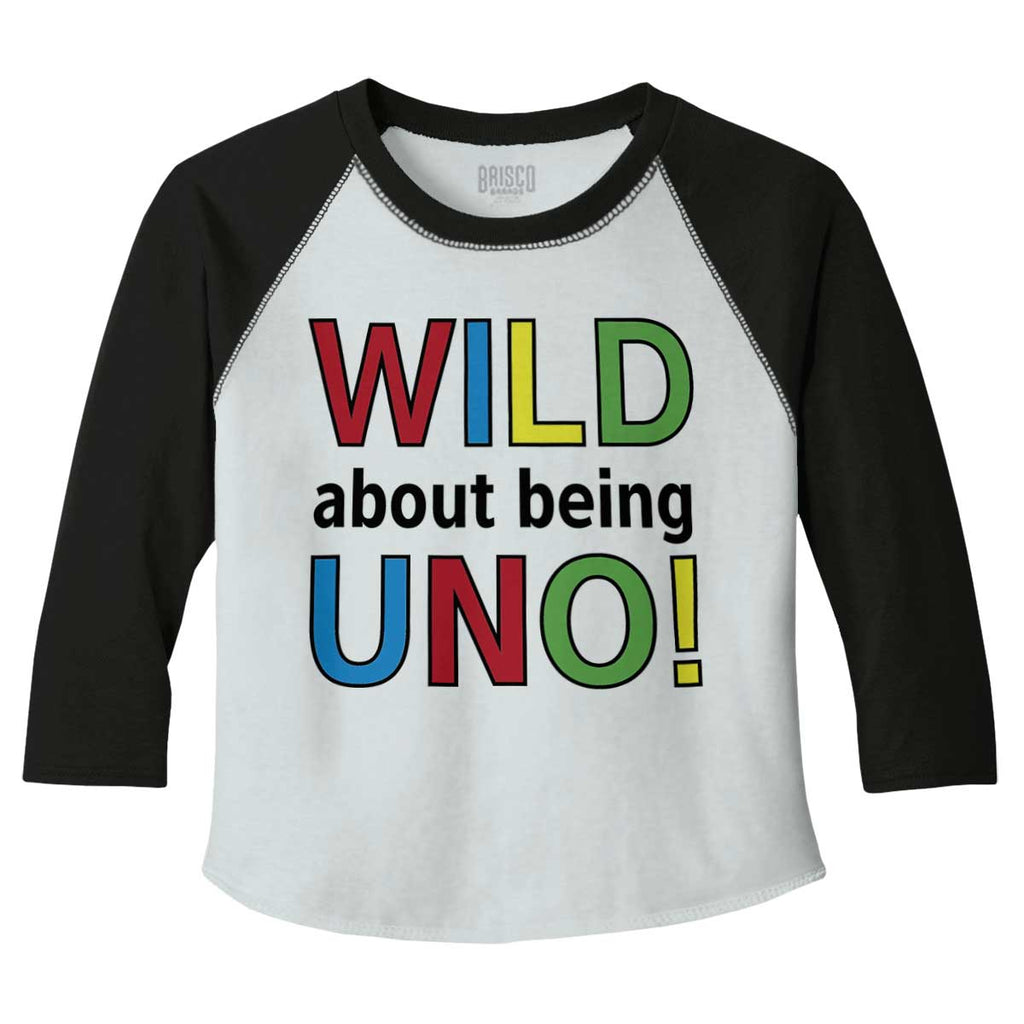 Uno Toddler Baseball-Direct To Garment Print-Brisco Baby