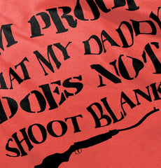 Shoot Blanks Toddler Football Jersey Tee-Direct To Garment Print-Brisco Baby