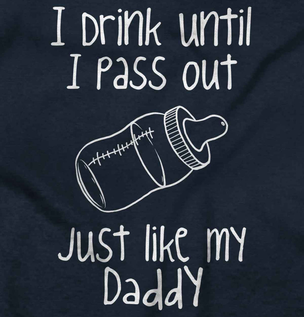 Like My Daddy Infant Toddler T Shirt-Direct To Garment Print-Brisco Baby