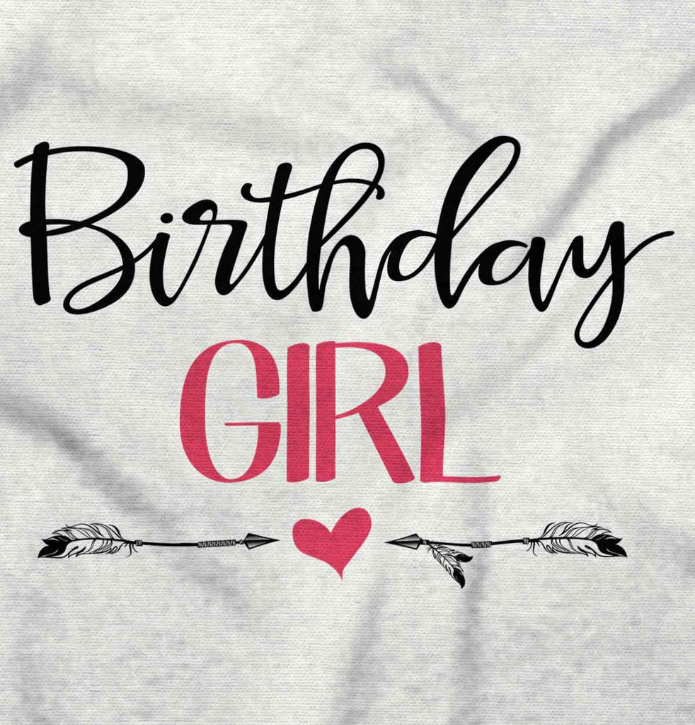 Birthday Girl Infant Baby Bib-Direct To Garment Print-Brisco Baby