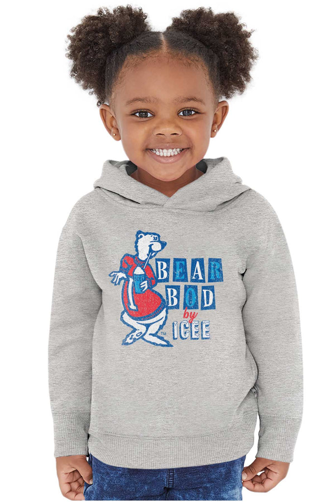 Bear Bod By Icee Toddler Pullover Hoodie-Direct To Garment Print-Brisco Baby
