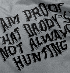 Not Always Hunting Romper Bodysuit-Direct To Garment Print-Brisco Baby