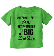 Awesome Sons Promoted Infant Toddler T Shirt-Direct To Garment Print-Brisco Baby