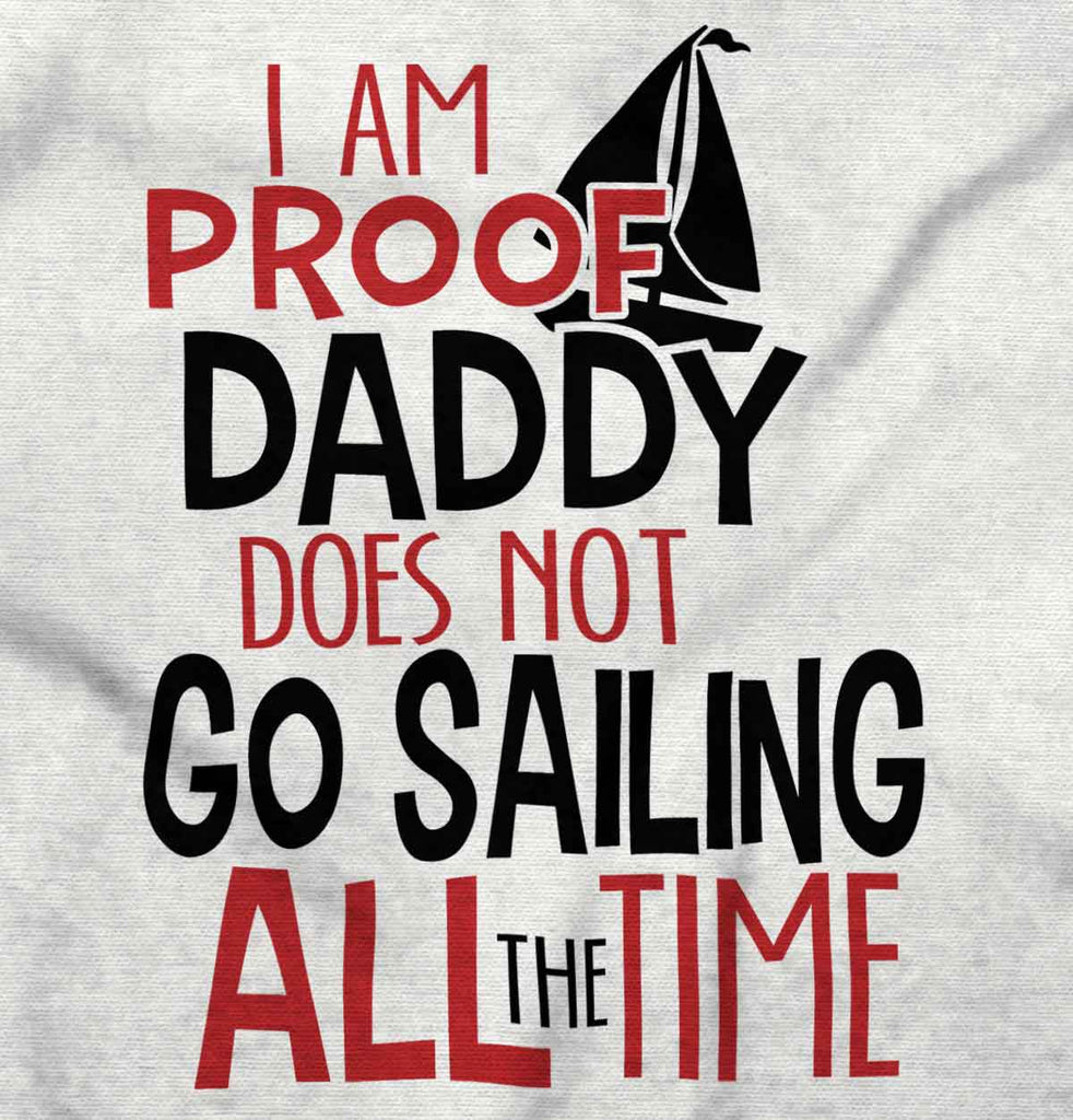 Sailing Daddy Romper Bodysuit-Direct To Garment Print-Brisco Baby