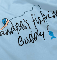 Grandpa Fishing Infant Toddler T Shirt-Direct To Garment Print-Brisco Baby