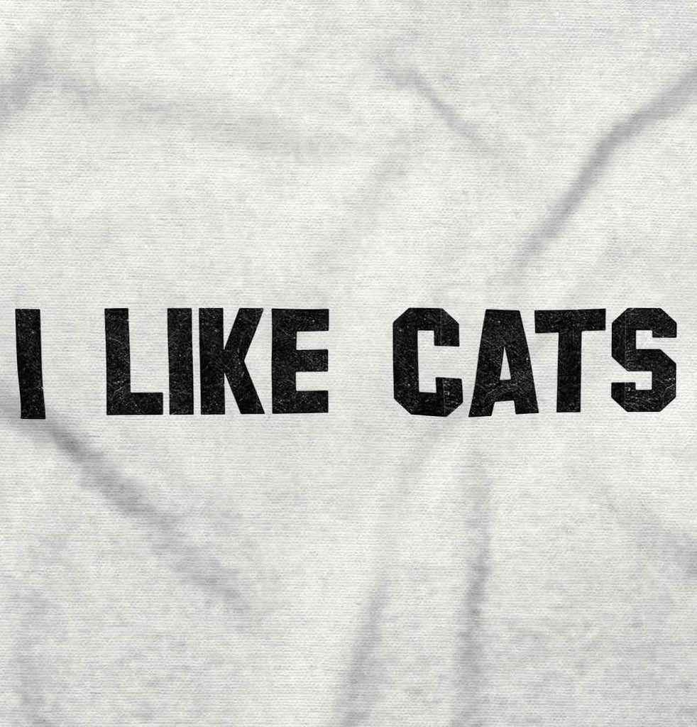 I Like Cats Romper Bodysuit-Direct To Garment Print-Brisco Baby
