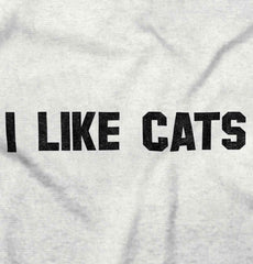 I Like Cats Romper Bodysuit-Direct To Garment Print-Brisco Baby