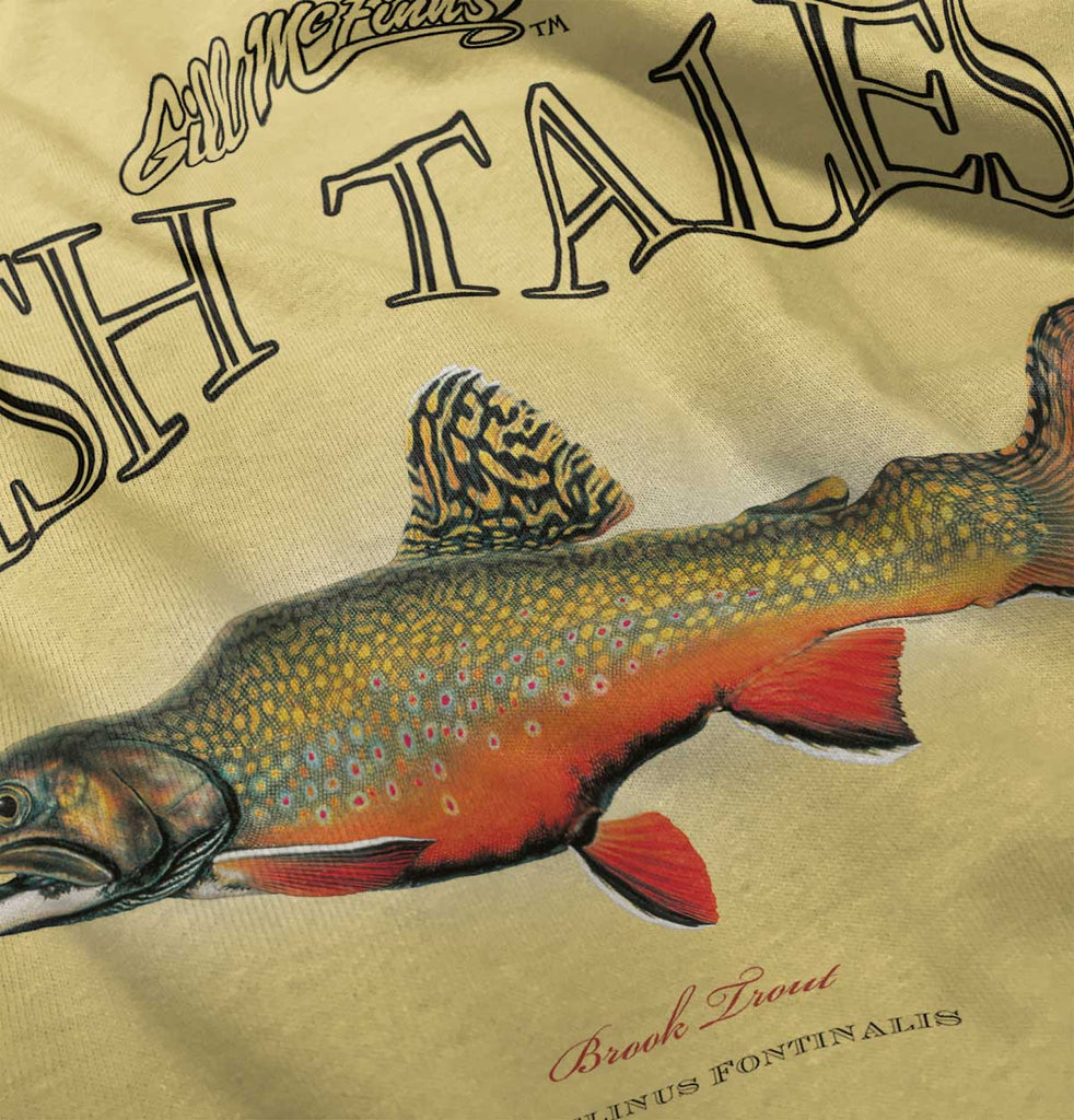 Brook Trout Fish Infant Toddler T Shirt-Direct To Garment Print-Brisco Baby