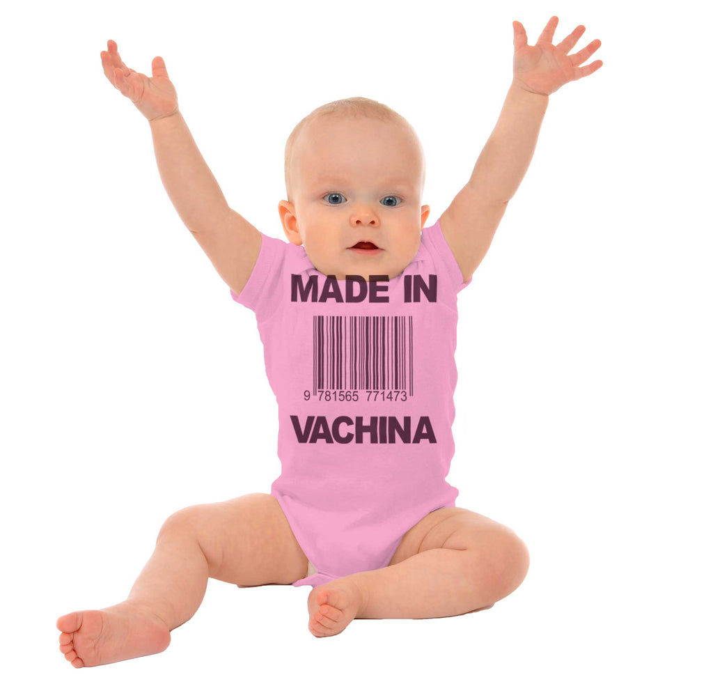 Made In Vachina Romper Bodysuit-Direct To Garment Print-Brisco Baby