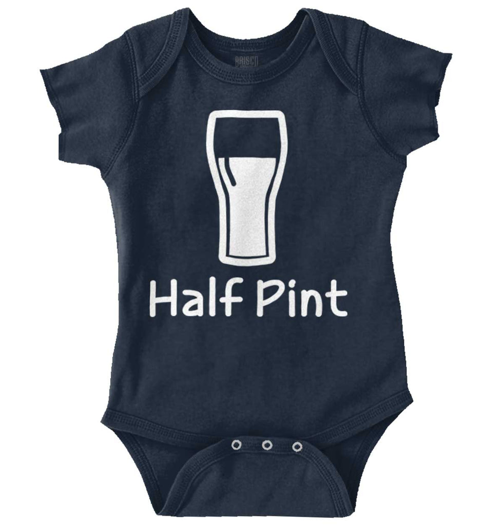Half Pint Romper Bodysuit-Direct To Garment Print-Brisco Baby