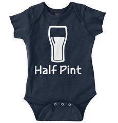 Half Pint Romper Bodysuit-Direct To Garment Print-Brisco Baby