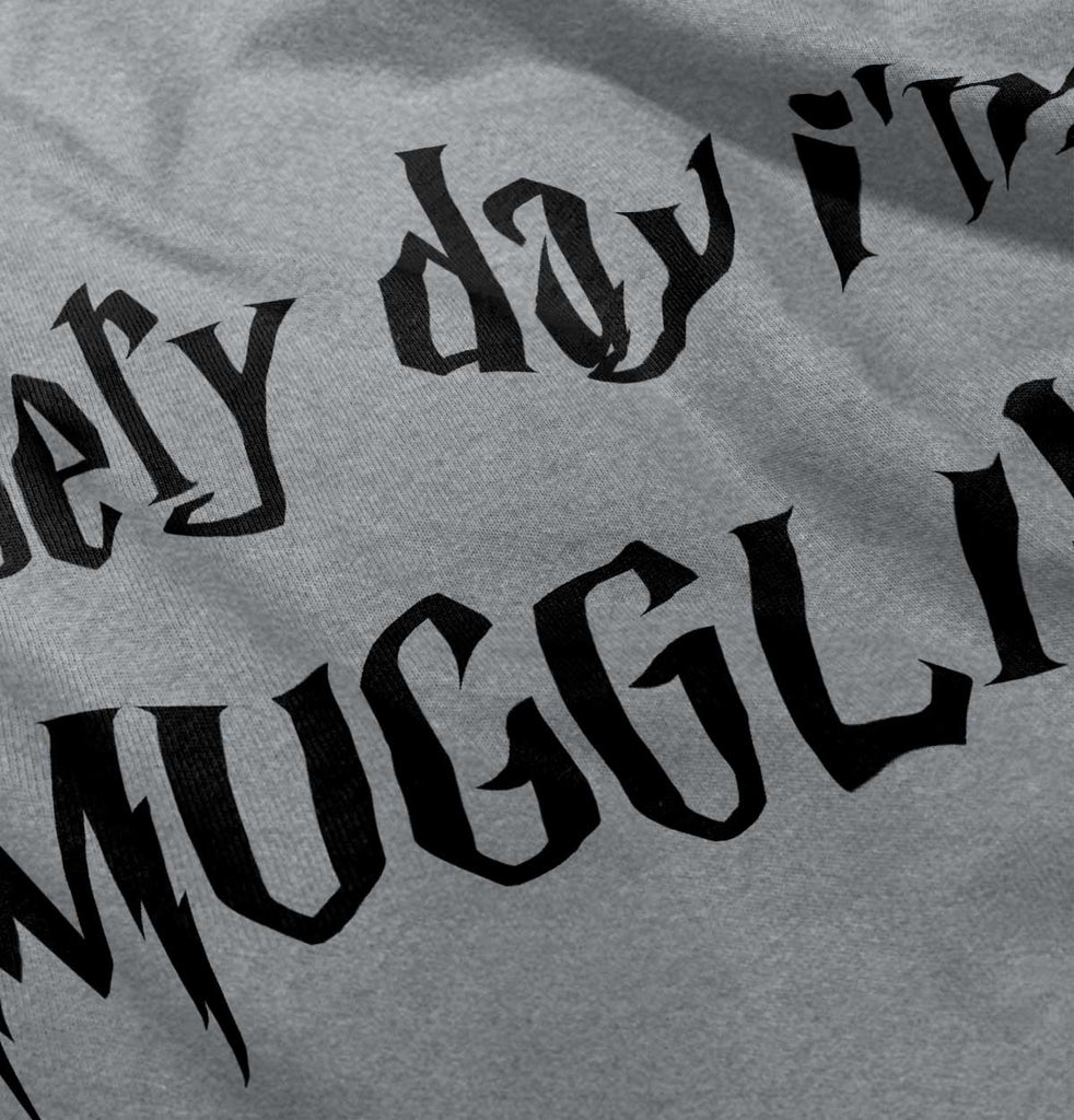 Every Day I'm Mugglin' Romper Bodysuit-Direct To Garment Print-Brisco Baby