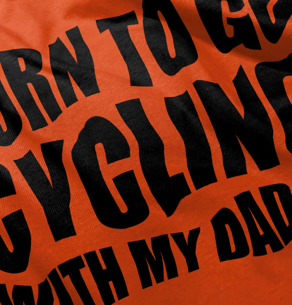 Cycling With Daddy Toddler Pullover Hoodie-Direct To Garment Print-Brisco Baby