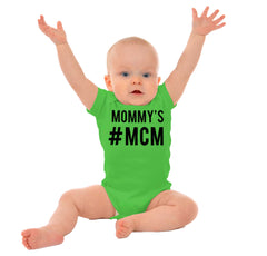 Mommy's MCM Romper Bodysuit-Direct To Garment Print-Brisco Baby