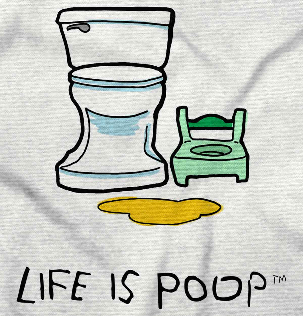 Potty Train Infant Toddler T Shirt-Direct To Garment Print-Brisco Baby