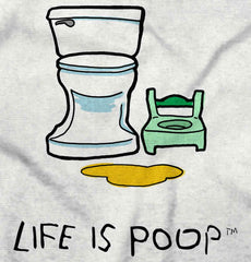 Potty Train Infant Toddler T Shirt-Direct To Garment Print-Brisco Baby