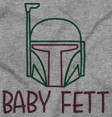 Baby Fett Infant Toddler T Shirt-Direct To Garment Print-Brisco Baby