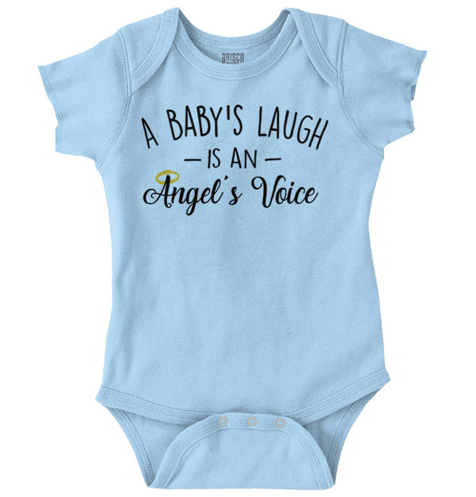 Baby's Laugh Romper Bodysuit-Direct To Garment Print-Brisco Baby