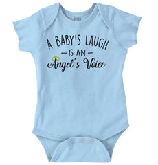 Baby's Laugh Romper Bodysuit-Direct To Garment Print-Brisco Baby