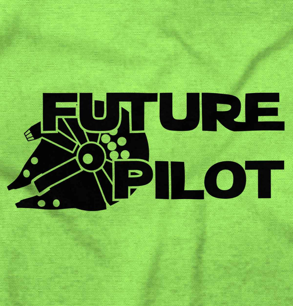 Future Pilot Romper Bodysuit-Direct To Garment Print-Brisco Baby
