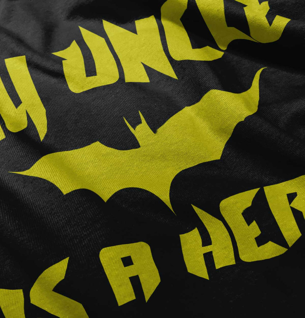 Uncle Is Bat Hero Romper Bodysuit-Direct To Garment Print-Brisco Baby