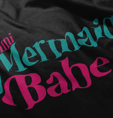 Mini Mermaid Baby Romper Bodysuit-Direct To Garment Print-Brisco Baby