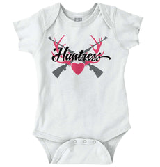 Deer Huntress Romper Bodysuit-Direct To Garment Print-Brisco Baby