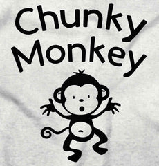 Chunky Monkey Infant Toddler T Shirt-Direct To Garment Print-Brisco Baby