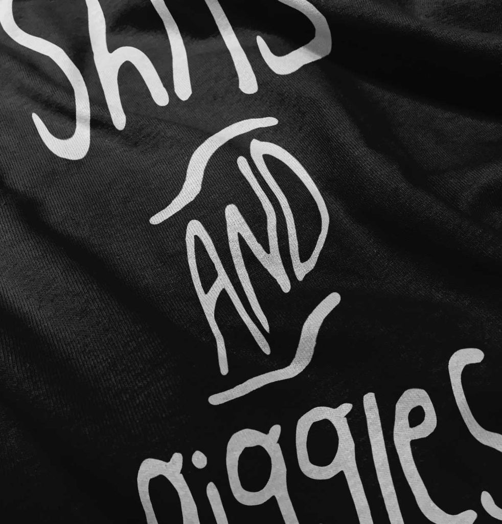 Shits and Giggles Infant Toddler T Shirt-Direct To Garment Print-Brisco Baby